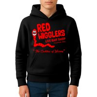 Red Wigglers WKRP In Cincinnati Kids Hoodie