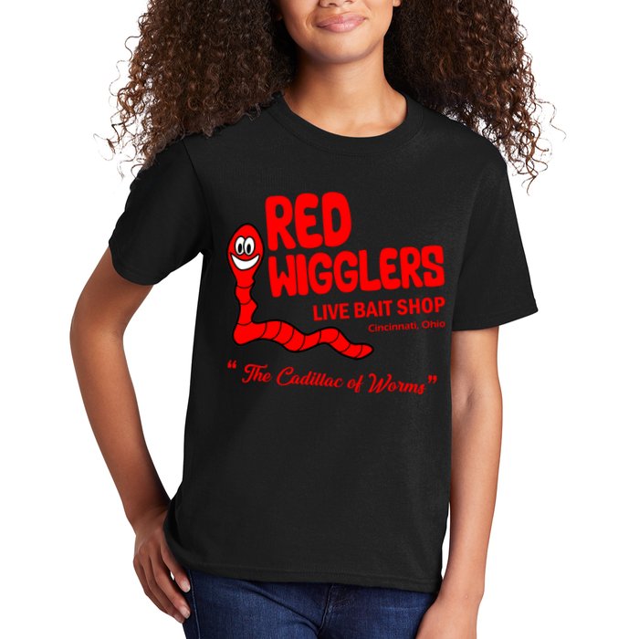 Red Wigglers WKRP In Cincinnati Kids T-Shirt