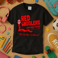 Red Wigglers WKRP In Cincinnati Kids T-Shirt