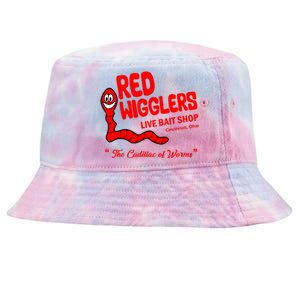 Red Wigglers WKRP In Cincinnati Tie-Dyed Bucket Hat