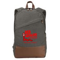 Red Wigglers WKRP In Cincinnati Cotton Canvas Backpack