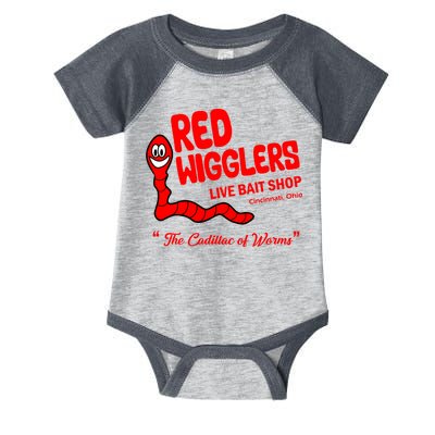 Red Wigglers WKRP In Cincinnati Infant Baby Jersey Bodysuit
