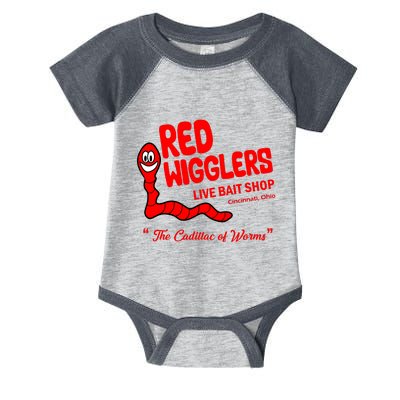 Red Wigglers WKRP In Cincinnati Infant Baby Jersey Bodysuit