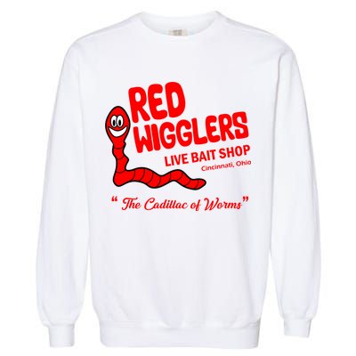 Red Wigglers WKRP In Cincinnati Garment-Dyed Sweatshirt