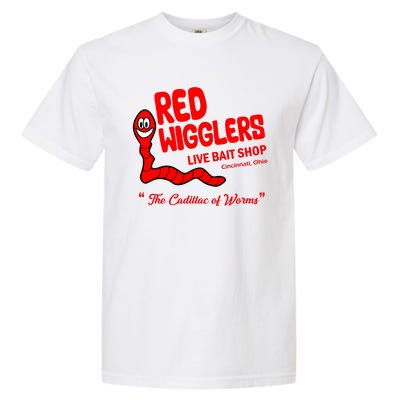 Red Wigglers WKRP In Cincinnati Garment-Dyed Heavyweight T-Shirt