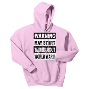 Retro World War Two Ww2 History Teacher Kids Hoodie