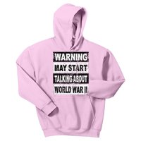 Retro World War Two Ww2 History Teacher Kids Hoodie