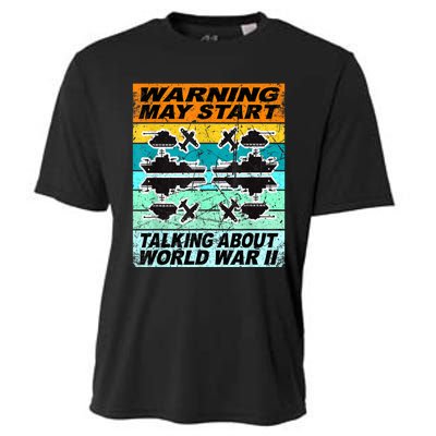 Retro World War 2 Memorabilia World War Ii Ww2 Gear Cooling Performance Crew T-Shirt