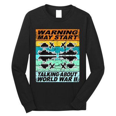 Retro World War 2 Memorabilia World War Ii Ww2 Gear Long Sleeve Shirt