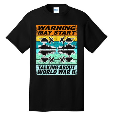 Retro World War 2 Memorabilia World War Ii Ww2 Gear Tall T-Shirt