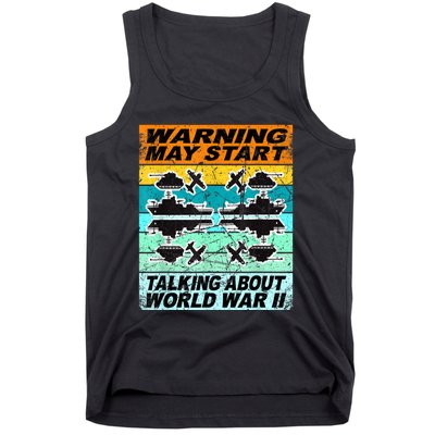 Retro World War 2 Memorabilia World War Ii Ww2 Gear Tank Top