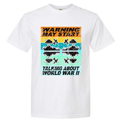 Retro World War 2 Memorabilia World War Ii Ww2 Gear Garment-Dyed Heavyweight T-Shirt