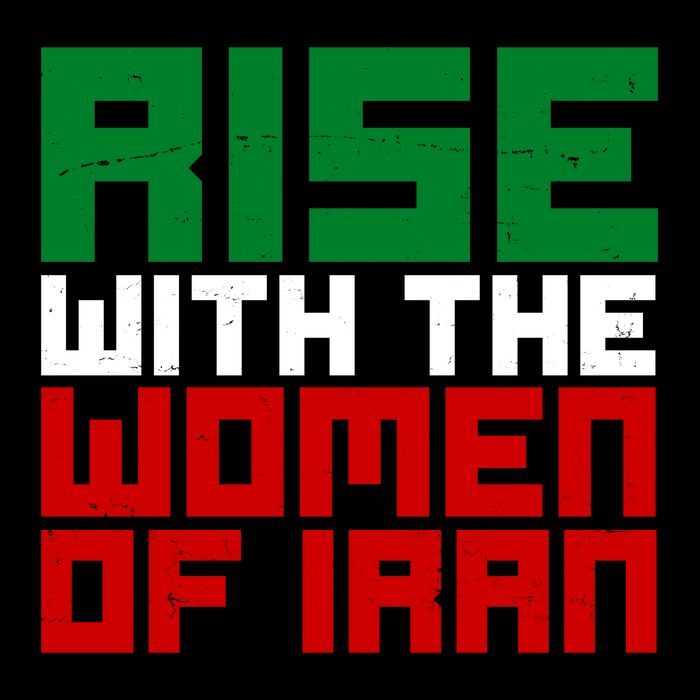 Rise With Women Of Iran Zip Tote Bag