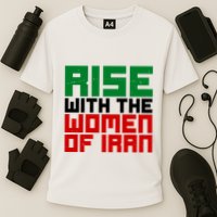 Rise With Women Of Iran Cooling Performance Crew T-Shirt