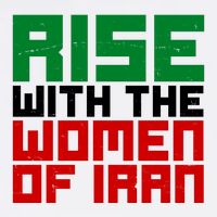 Rise With Women Of Iran Flat Bill Trucker Hat