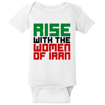 Rise With Women Of Iran Baby Bodysuit