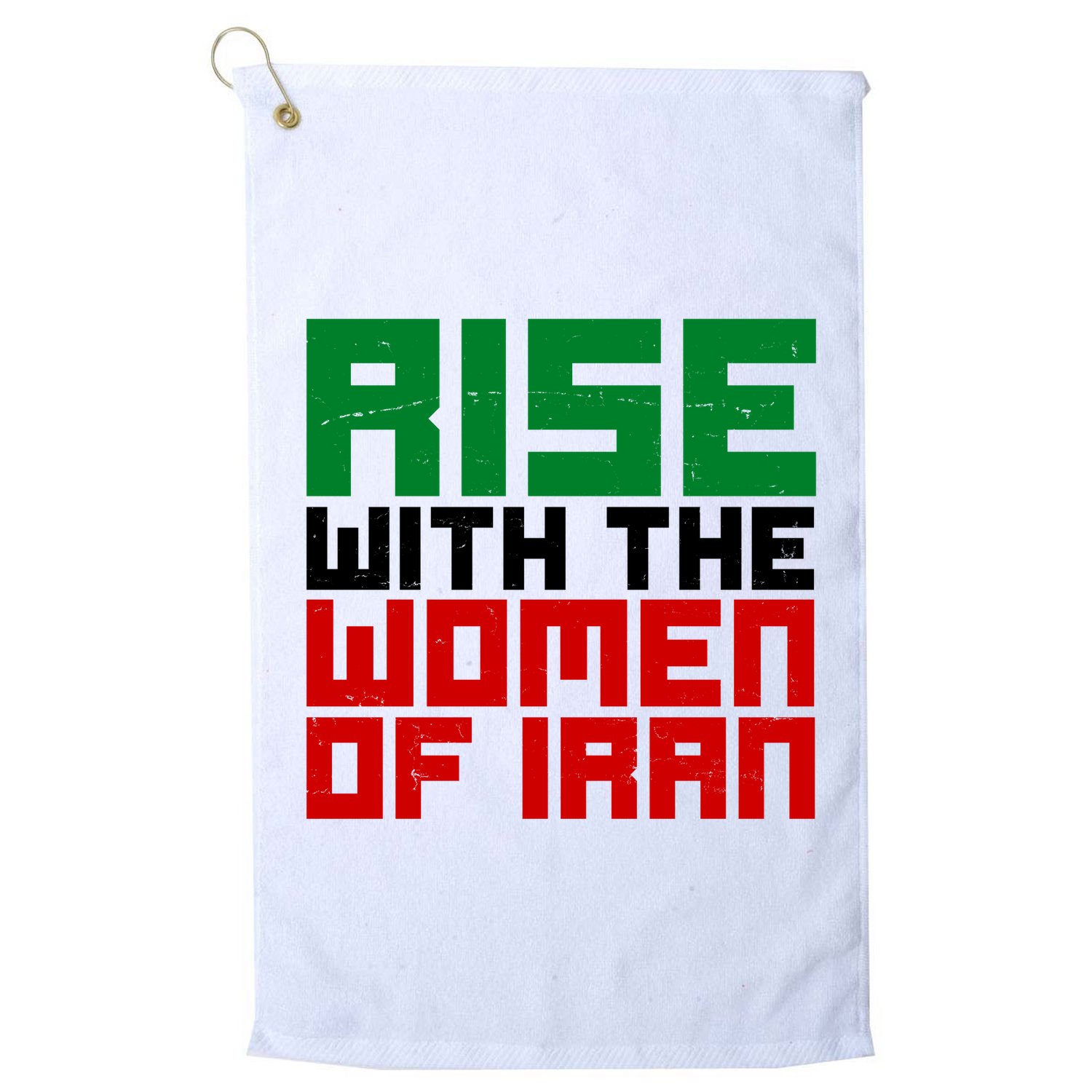 Rise With Women Of Iran Golf Towel