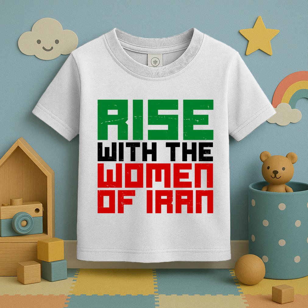 Rise With Women Of Iran Toddler T-Shirt
