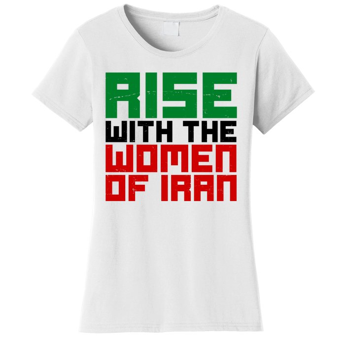 Rise With Women Of Iran Women's T-Shirt