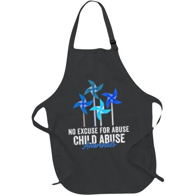 Rainbow We Wear Blue Child Abuse Prevention Month Awareness Apron