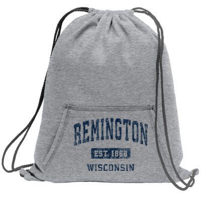 Remington Wisconsin Wi Vintage Sweatshirt Cinch Pack Bag