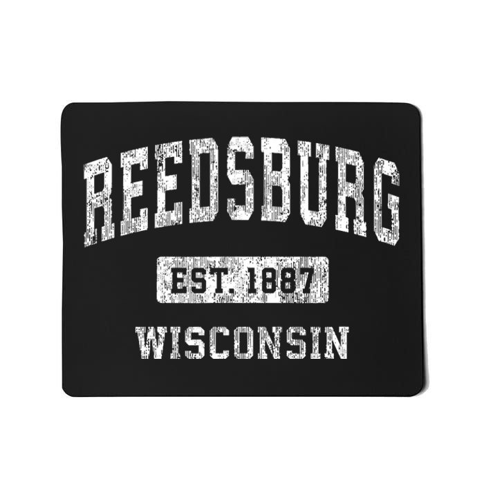 Reedsburg Wisconsin Wi Vintage Sports Established Mousepad