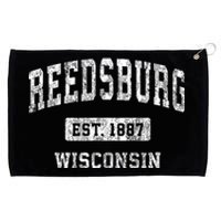 Reedsburg Wisconsin Wi Vintage Sports Established Grommeted Golf Towel