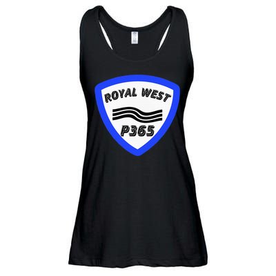 Royal West Wavey Blue P365 Hip Hop Ladies Essential Flowy Tank