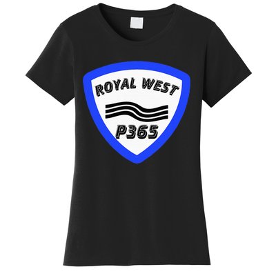 Royal West Wavey Blue P365 Hip Hop Women's T-Shirt