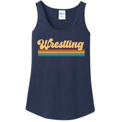 Retro Wrestling Wrestling Ladies Essential Tank