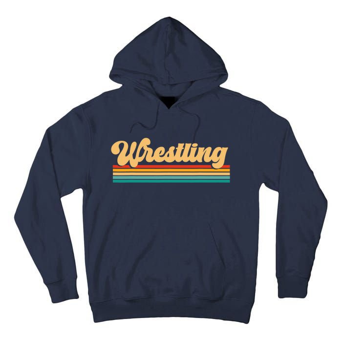 Retro Wrestling Wrestling Tall Hoodie