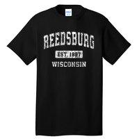 Reedsburg Wisconsin Wi Vintage Sports Established Tall T-Shirt