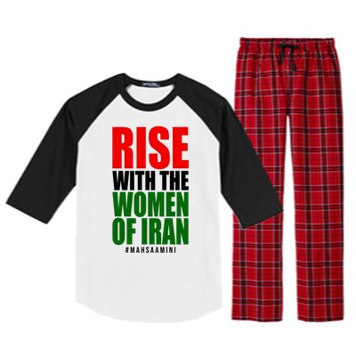 Rise With Women Of Iran Masha Amini Raglan Sleeve Pajama Set