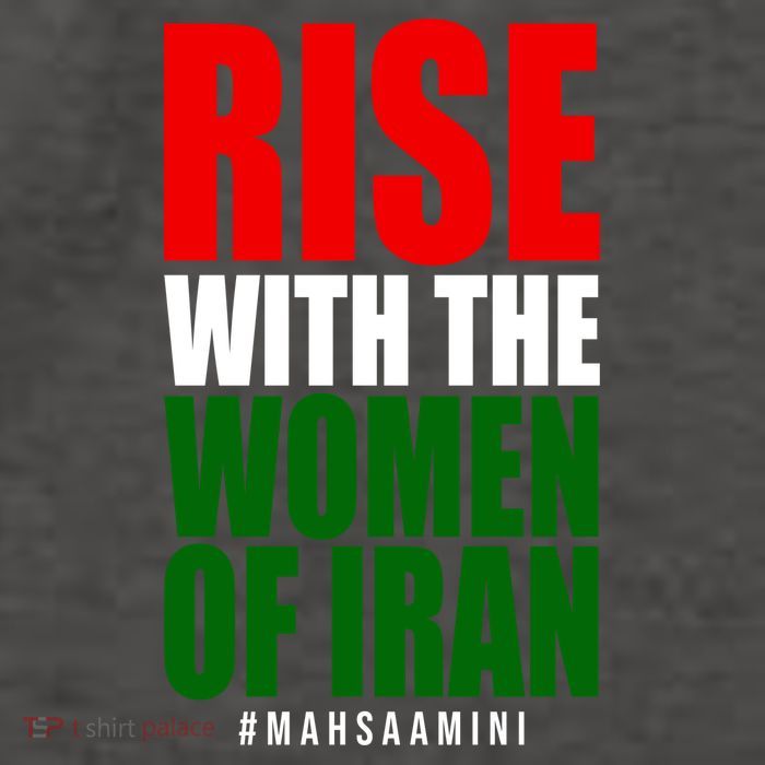 Rise With Women Of Iran Masha Amini Vector Backpack