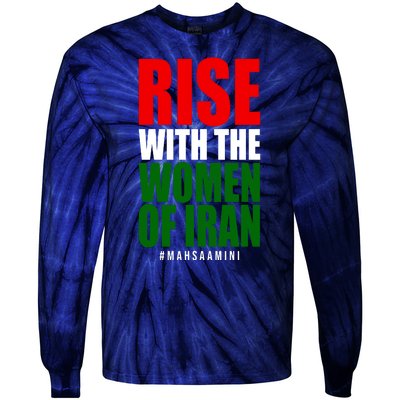 Rise With Women Of Iran Masha Amini Tie-Dye Long Sleeve Shirt