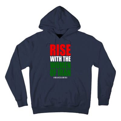 Rise With Women Of Iran Masha Amini Tall Hoodie