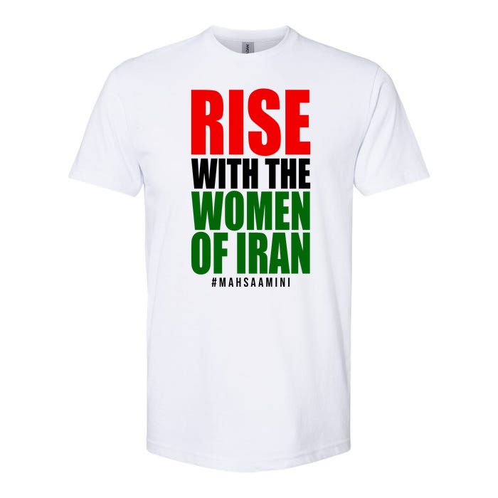 Rise With Women Of Iran Masha Amini Softstyle CVC T-Shirt