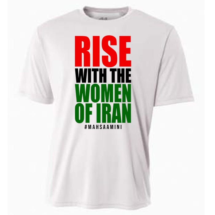 Rise With Women Of Iran Masha Amini Cooling Performance Crew T-Shirt