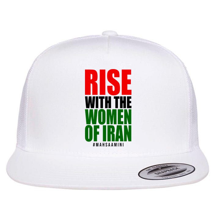 Rise With Women Of Iran Masha Amini Flatbill Hat
