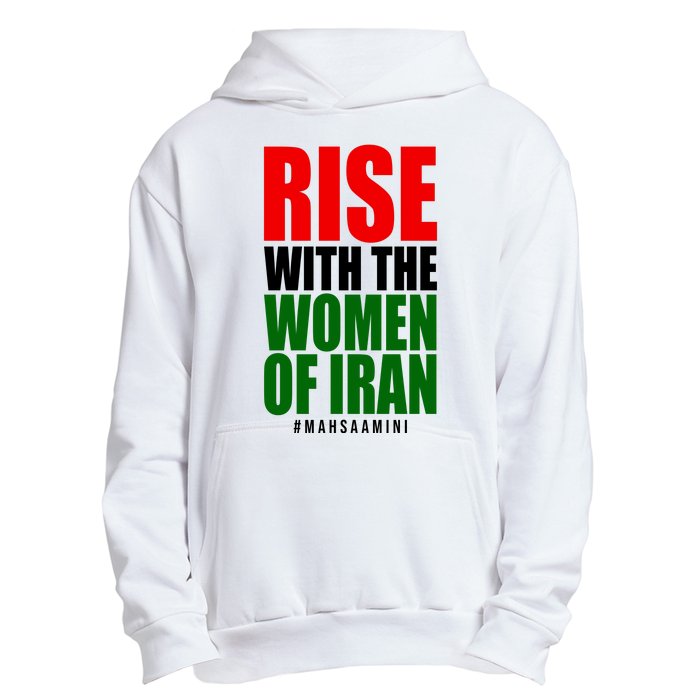 Rise With Women Of Iran Masha Amini Urban Pullover Hoodie