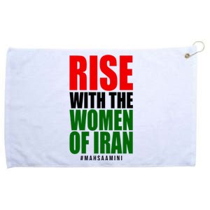 Rise With Women Of Iran Masha Amini Grommeted Golf Towel