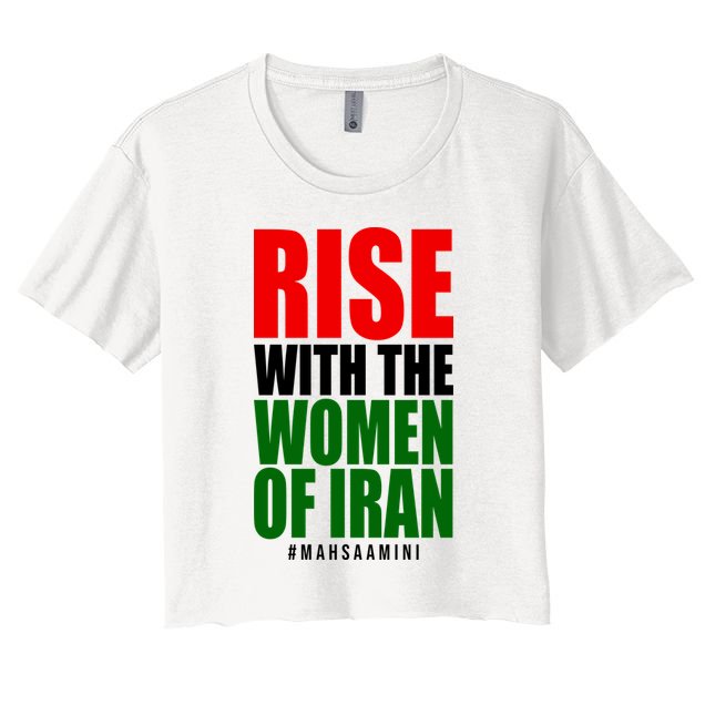Rise With Women Of Iran Masha Amini Crop Top