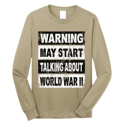 Retro World War Two Ww2 History Teacher Long Sleeve Shirt