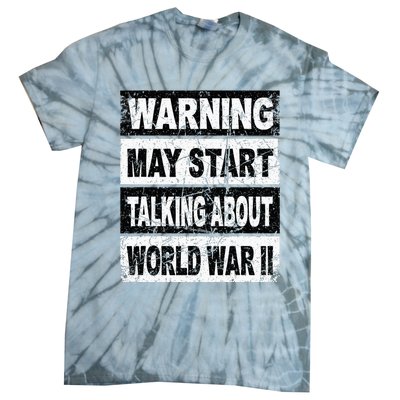 Retro World War Two Ww2 History Teacher Tie-Dye T-Shirt