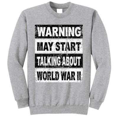 Retro World War Two Ww2 History Teacher Tall Sweatshirt