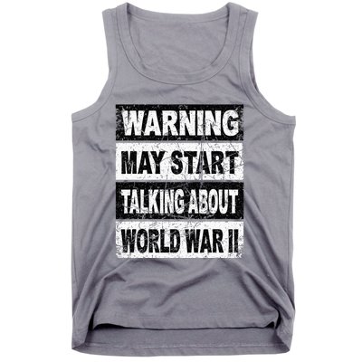 Retro World War Two Ww2 History Teacher Tank Top