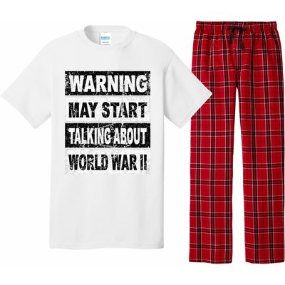 Retro World War Two Ww2 History Teacher Pajama Set