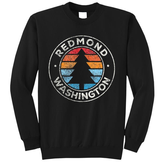 Redmond Washington Wa Vintage Graphic Retro 70s Sweatshirt