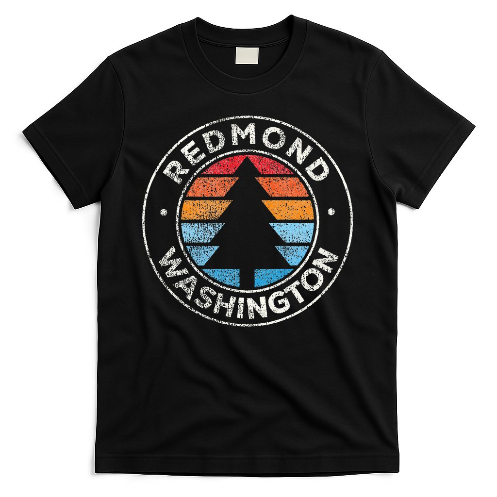 Redmond Washington Wa Vintage Graphic Retro 70s T-Shirt