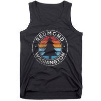 Redmond Washington Wa Vintage Graphic Retro 70s Tank Top